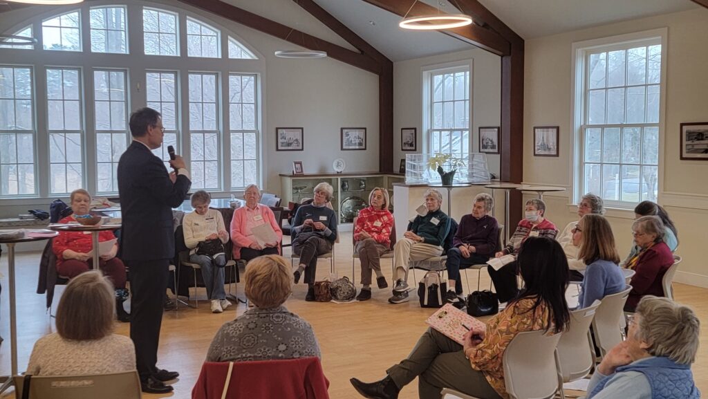 SeniorCare presentation to Women's Group in Wenham