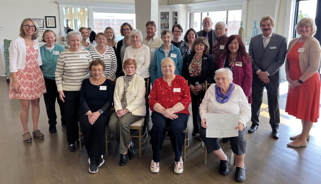 picture of luncheon attendees